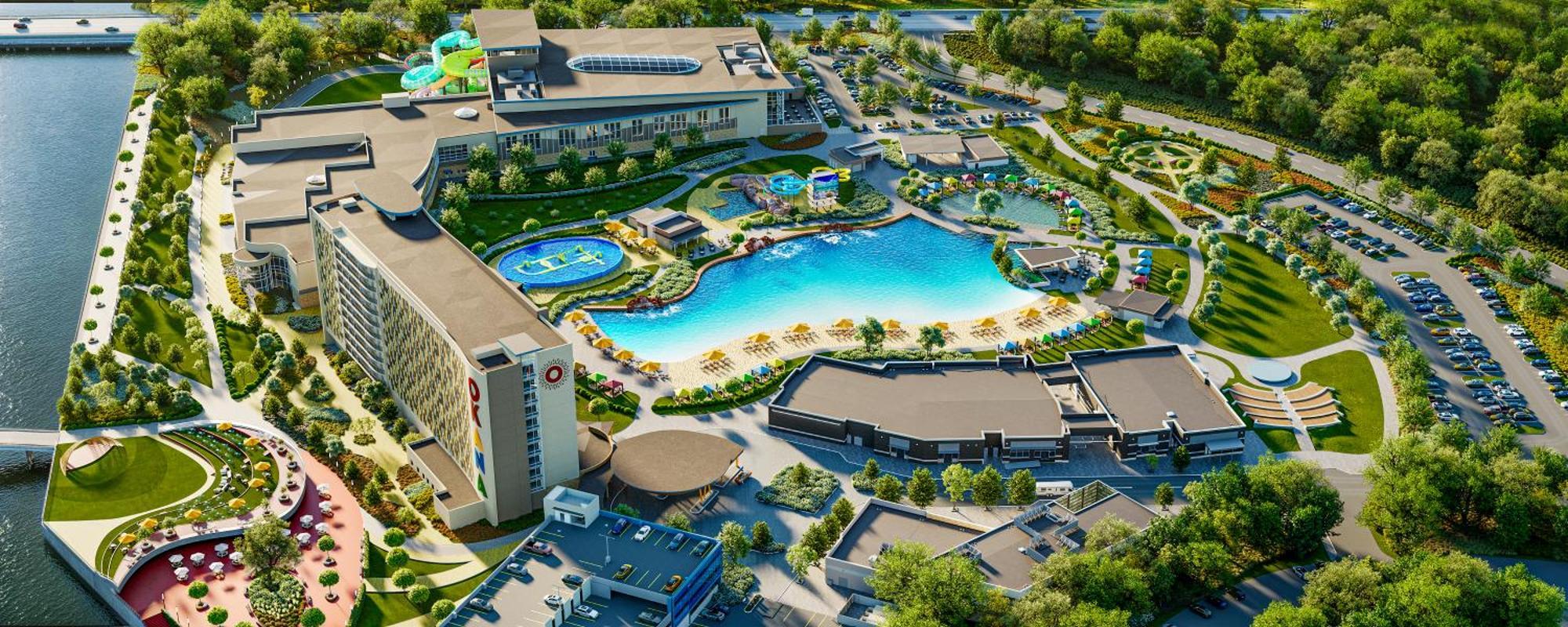 Okana Resort And Indoor Waterpark Oklahoma City Exterior photo